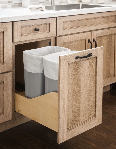 Kitchen Cabinets – Trash & Recycling Solutions – Cabinets of the