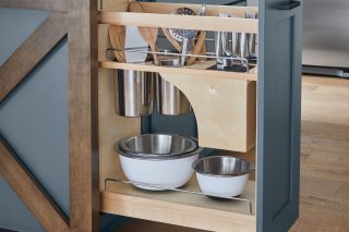 Kitchen Cabinet Muffin Pan Storage Organizer – The Steady Hand